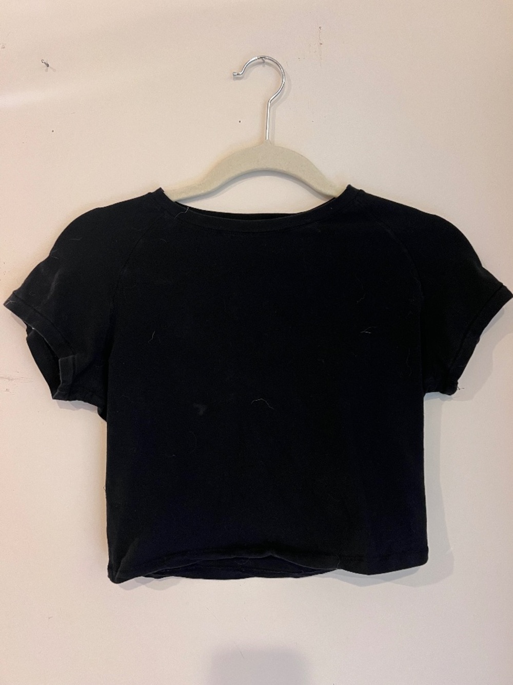 Skims cotton jersey T shirt Black M
